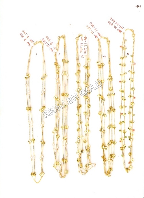 फैंसी गोल्ड चेन सेट लिंग: महिलाओं के लिए