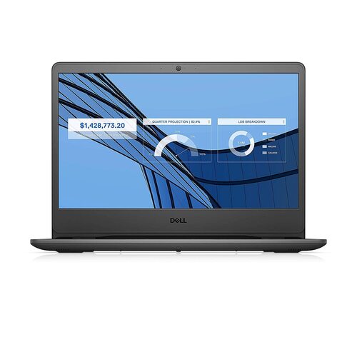 Dell Vostro 3400 Laptop - i3-1115G4, 4 GB RAM, 1 TB + 256 GB SSD, 14.1" FHD, Windows 11, Dune Color, Productivity Tool, Portable Design