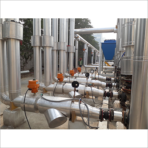 Chilled Water Piping System - Stainless Steel, Galvanized Surface Treatment | Optimized For Air-conditioning Cooling With Humidity Control