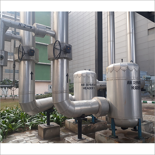 Industrial Low Side Piping- Aisi Stainless Steel, Galvanized Surface Treatment | Ms, Gi & Ss Material, Offline Service, Project-based Duration