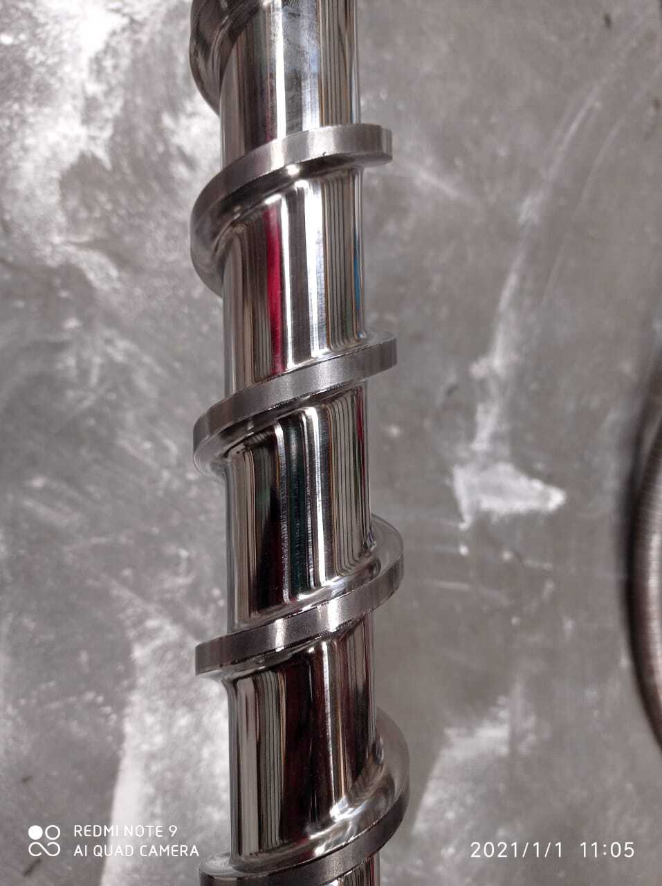 Tungsten Carbide Coating Application: In Extrusion Or Injection Molding Screw