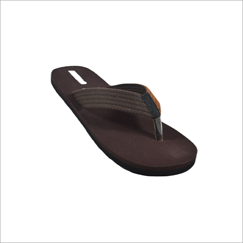 Stylish Slipper - PU Upper, PU Outsole | Flip Flop Style, Brown Color, Suitable for All Seasons, 1-Year Warranty