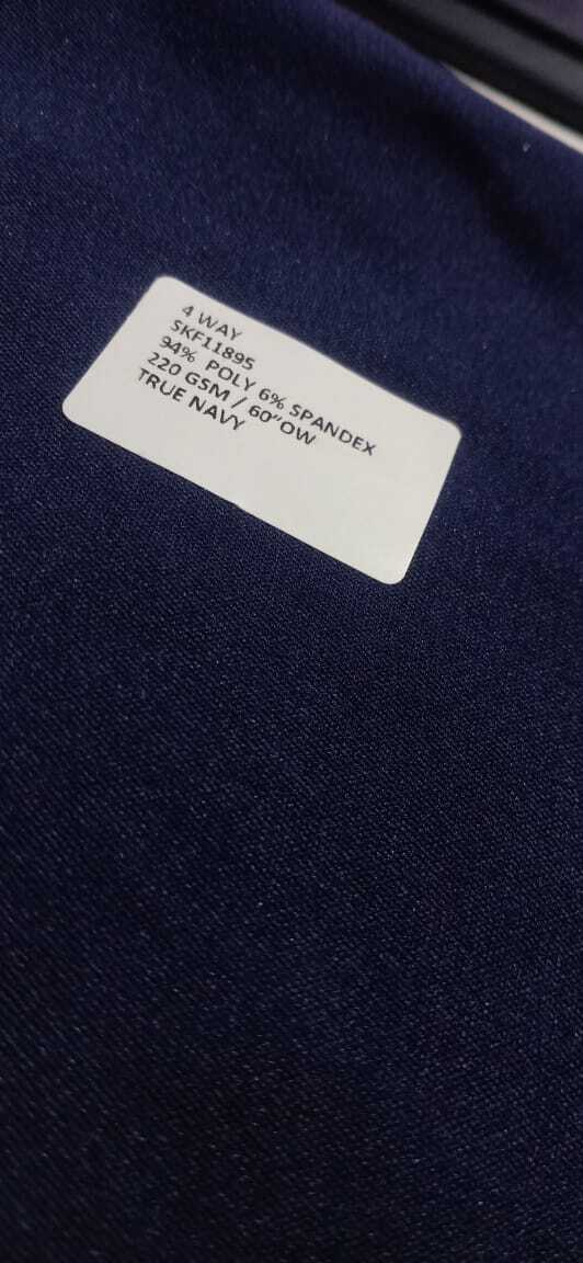 4 Way Poly Lycra