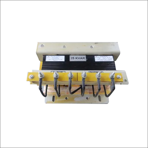 Copper Detuned Reactor - Mild Steel, Single Phase, Dry | High Efficiency For Eliminating Harmonics And Preventing Circuit Breaker Tripping