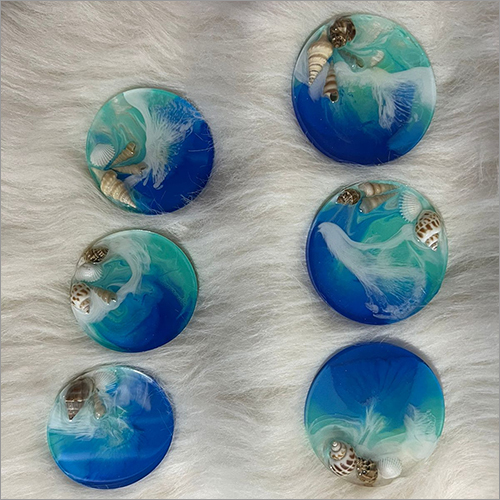 Polished Modern Resin Coaster