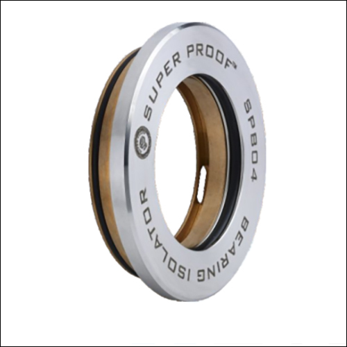 Super Pro Bearing Isolator - Stainless Steel & Bronze | 0-200mm Size, Silver Color, 8000 RPM Speed, 1-Year Warranty, Reduces Bearing Failures & Maintenance Costs