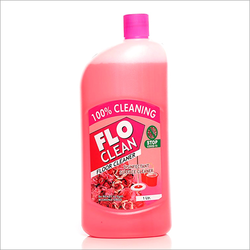 Rose Fragrance Floor Cleaner - 1 Liter | High Quality, Strong Fragrance, Commercial Use 