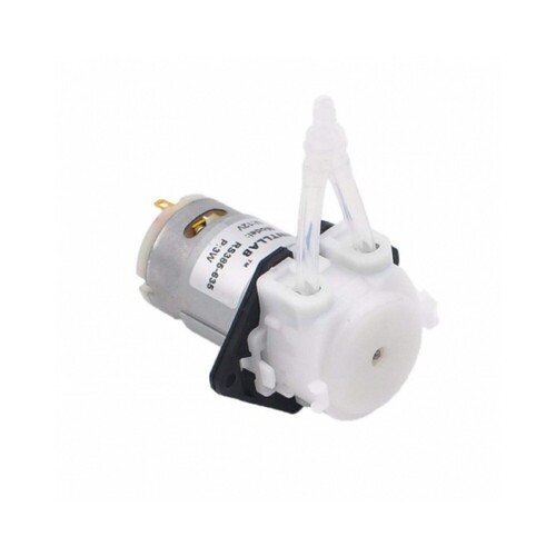 एक्वेरियम लैब एनालिटिक 2mm Id X 4mm Od 5 - 40 Ml / Min के लिए 12v Dc पेरिस्टाल्टिक डोजिंग पंप