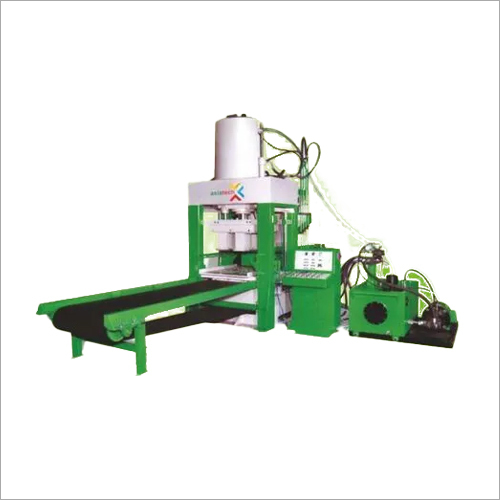 Green And White Automatic Fly Ash Brick Machine