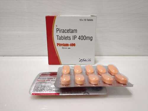 Piracetam Tablets - 400MG, 800MG, 1200MG | Supports Cognitive Function, Management of Seizures, Dyslexia, and Movement Disorders