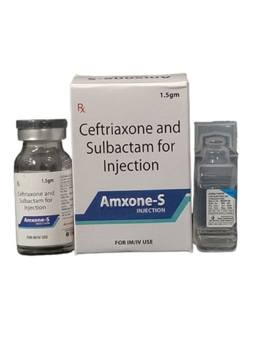 CEFTRIAXONE SULBACTAM (AMXONE-S) - Ceftriaxone & Sulbactam Combination | Convenient Use, Effective Against Varied Bacterial Infections