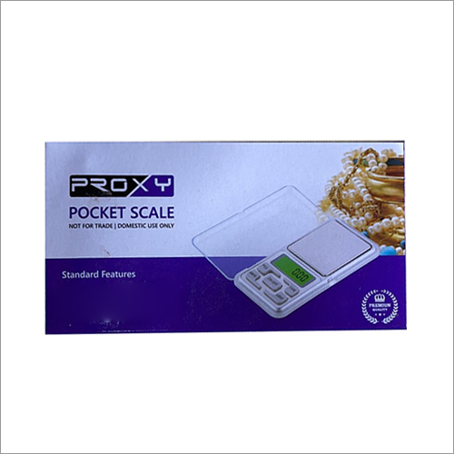 White Jewellery Pocket Scale