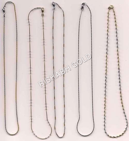 Trendy Gold Chain Set Gender: Men'S