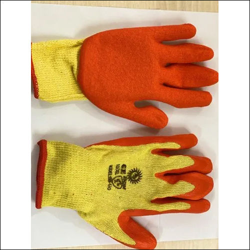 Orange Cut Resistance Gloves