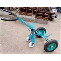 मजबूत मैनुअल ड्रम हैंडलिंग ट्रॉली