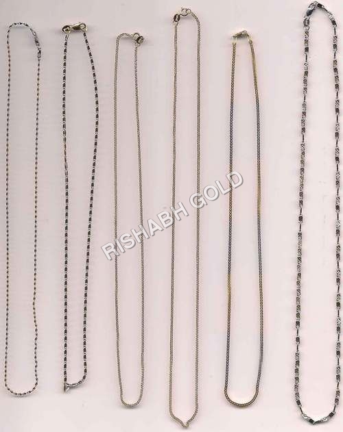 लाइटवेट गोल्ड चेन सेट लिंग: पुरुषों के लिए