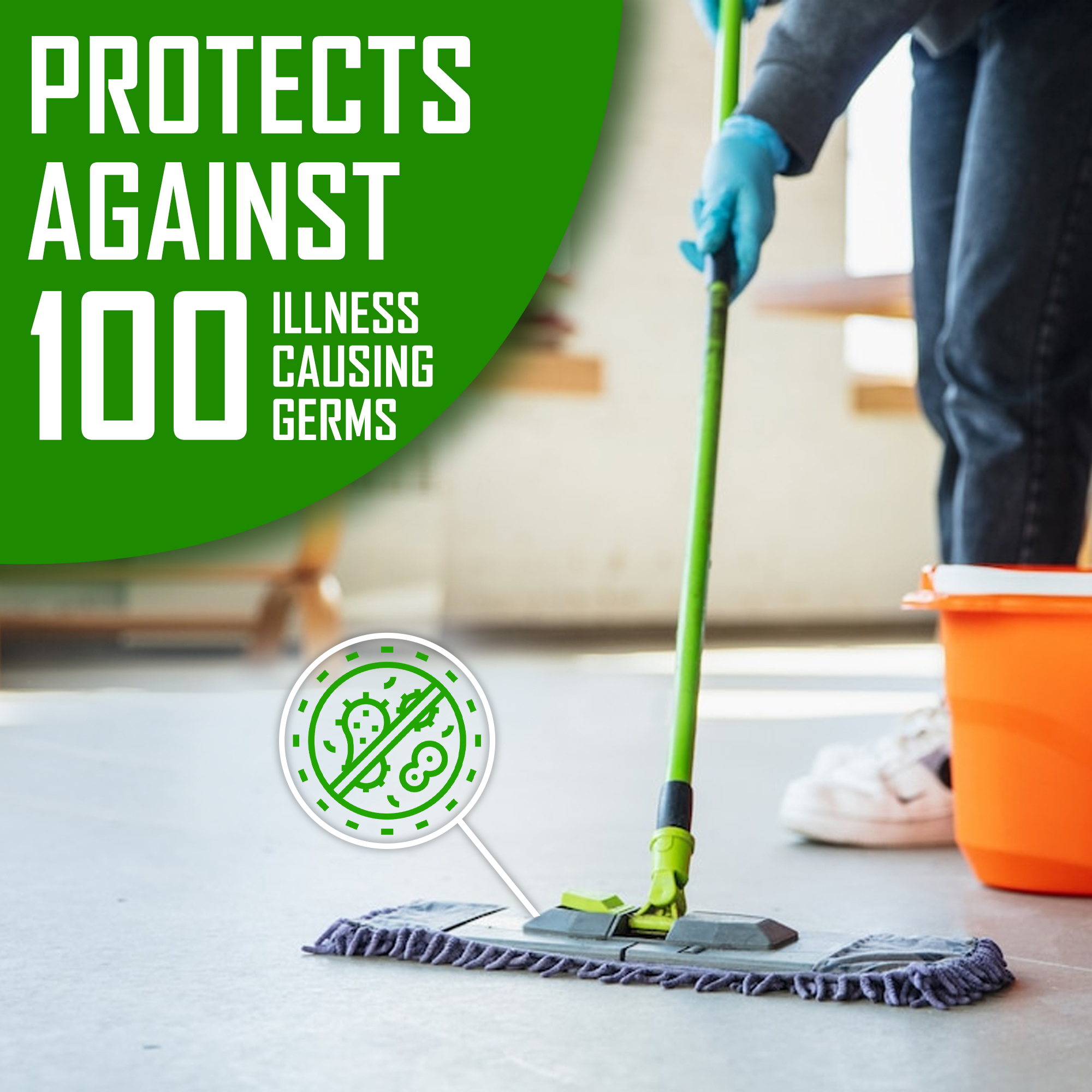 Wiz Antiseptic Disinfectant Liquid Flights All Germs And Viruses - 5l Refill Can Shelf Life: 24 Months