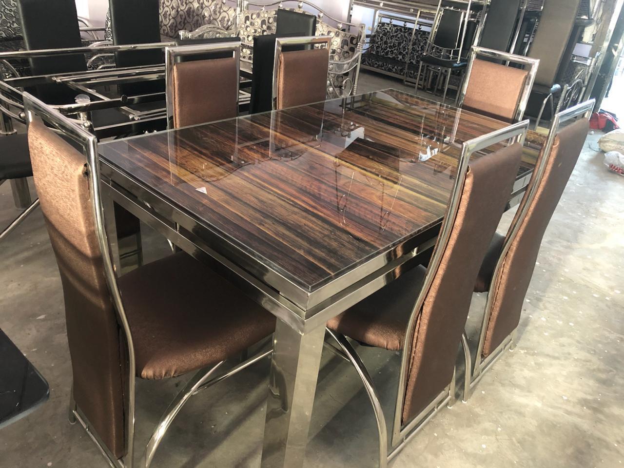 Stainless Steel Dining Table