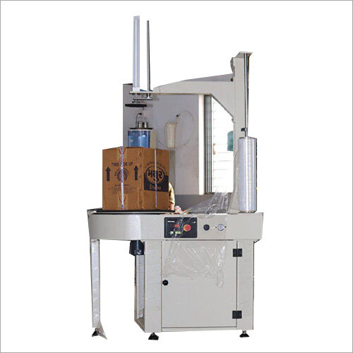 Mild Steel Box Wrapping Machine - 240 Volt, Silver Color | Durable, Heavy Duty, Automatic Control System