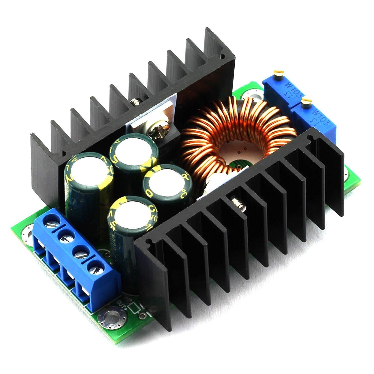 Dc-dc Cc Cv Buck Converter Board Step Down Power Supply Module 7-32v To 0.8-28v 12a