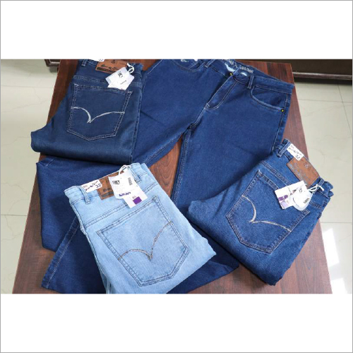 मल्टीकलर पुरुषों की रिप्ड जींस