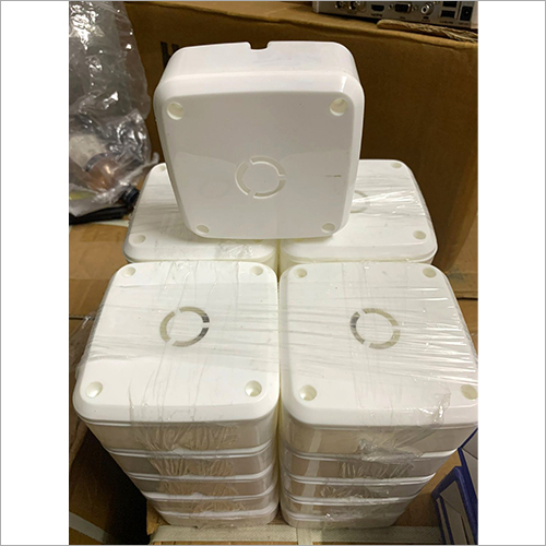 PVC Box - PVC Material, Customized Sizes, Elegant White Finish | High Tensile Strength for Electric Fitting Storage Solutions