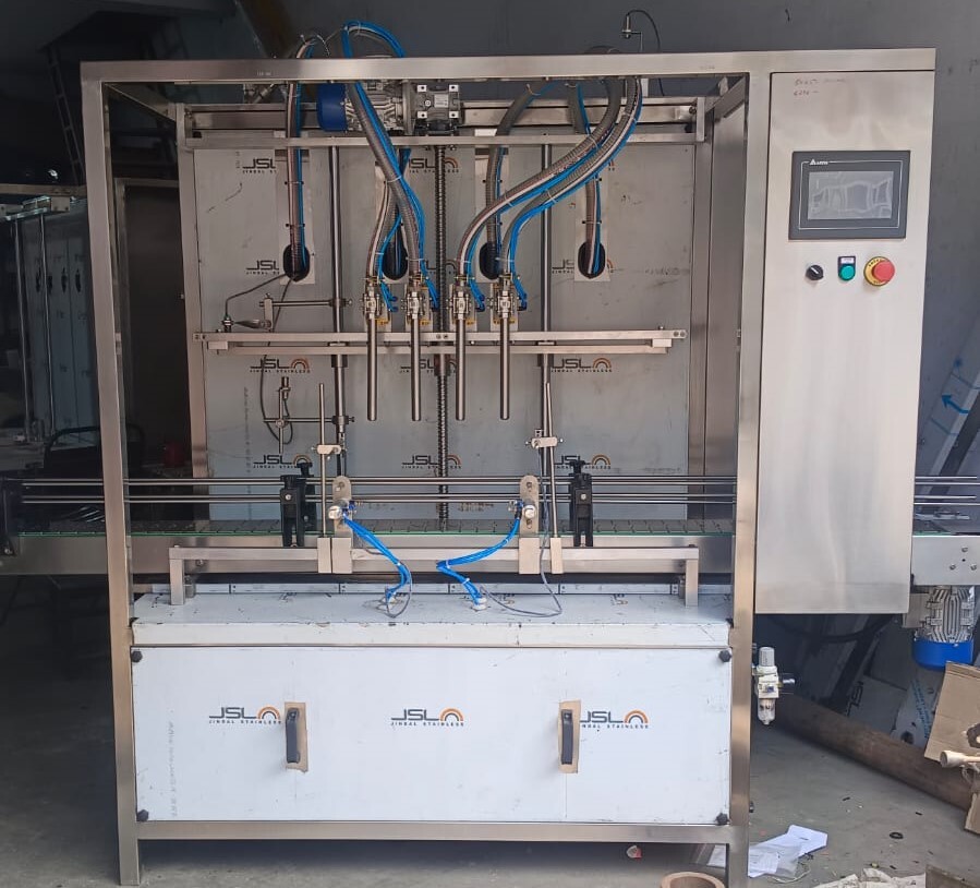 स्वचालित सरसों का तेल भरने की मशीन