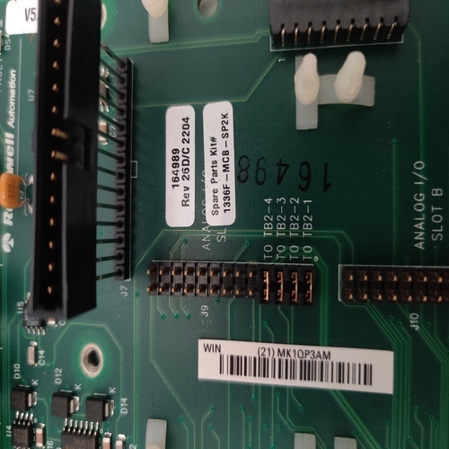 Electric Panel Allen Bradley 1336f-mcb-sp2k Interface Card