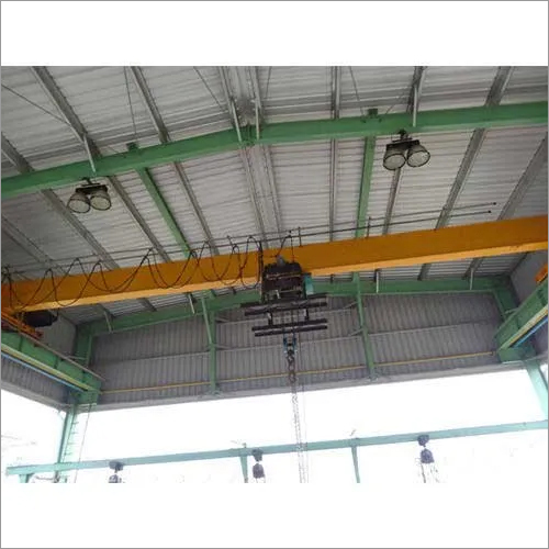 Yellow Single Beam Eot Asian Crane