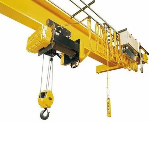 Yellow Industrial Heavy Duty Eot Crane