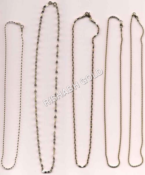Fancy Gold Chain Set - 10 Grams Gold, Customizable Size & Design | Perfect For Anniversary, Party, Engagement & Wedding Gifts, Men''s & Women''s Elegant Jewelry