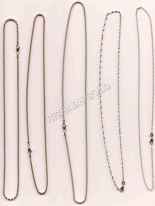 Ladies Gold Chain Set Gender: Men's