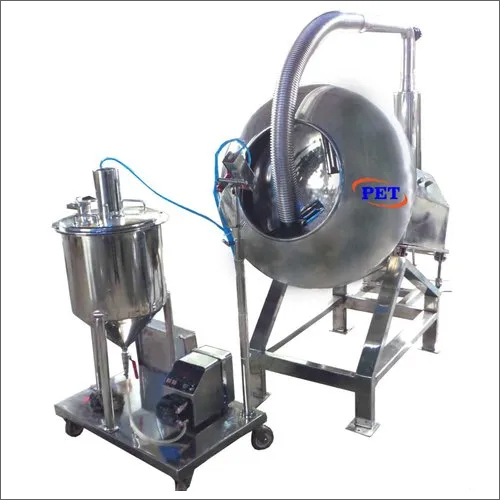 Silver Ss316 Tablet Coating Machine