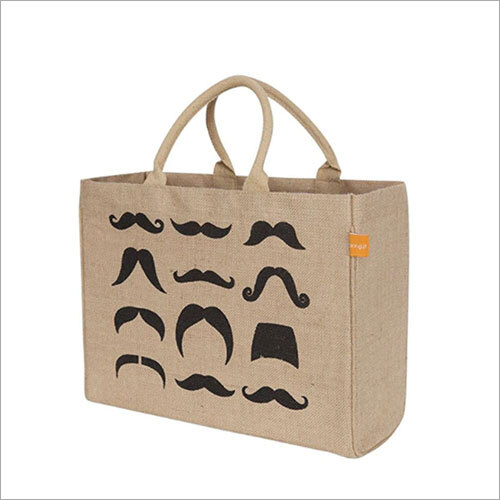 Jute Carry Canvas Bag - Customized Size, Durable Canvas Material, Available in Multiple Prints and Colors | Ideal for Versatile Carrying Needs