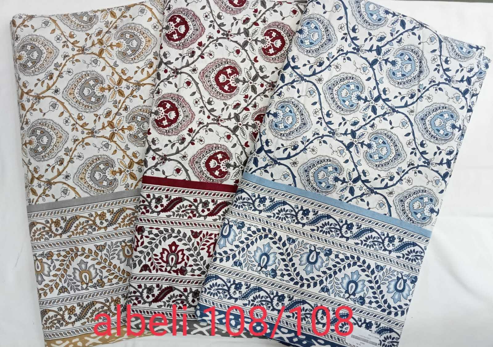 Albeli Jaipuri King Size Bedsheet