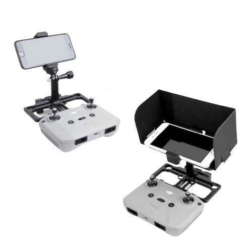 सन हुड और लिनार्ड नेक स्ट्रैप वाला मोबाइल होल्डर