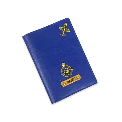नीला व्यक्तिगत पासपोर्ट कवर