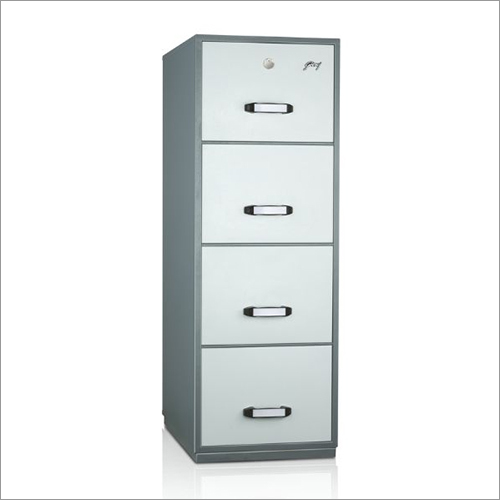 Stainless Steel 4 Drawer Fire Safe Filing Cabinet