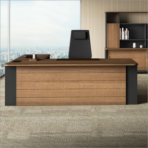 Office Executive Desk - Stainless Steel, Modern Indian Style Design With Durable Finish