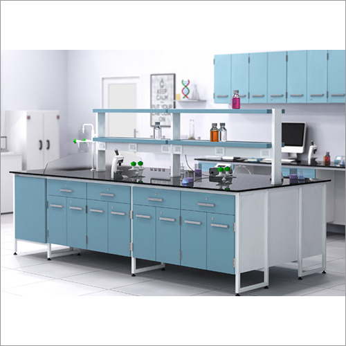 Modular Laboratory Furniture - Stainless Steel, Easy-to-install Design | Durable Indoor Storage Solution For Chemicals And Lab Equipment