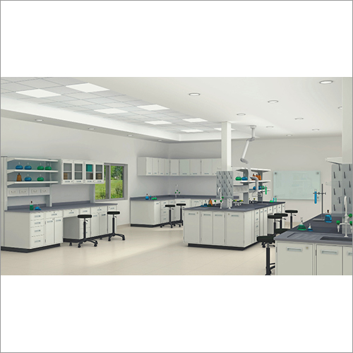 Modular Laboratory Furniture - Stainless Steel, Easy-to-install Design | Durable Indoor Storage Solution For Chemicals And Lab Equipment