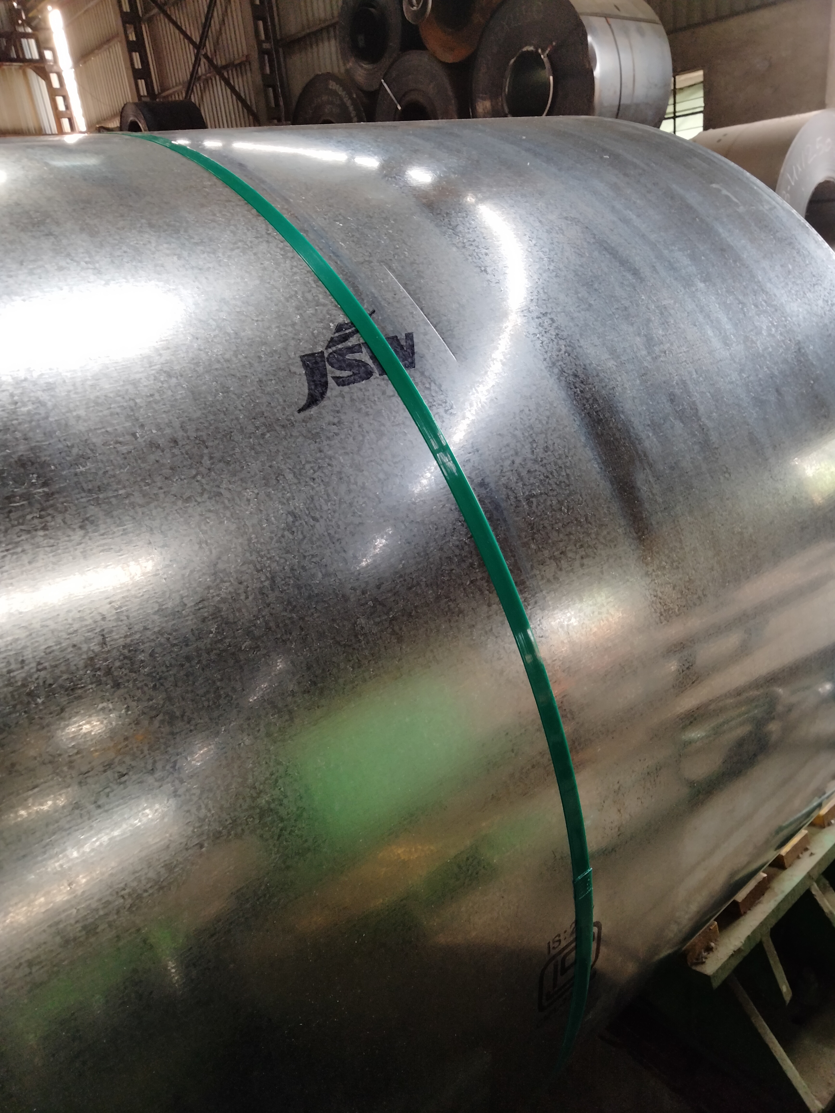 Galvanized Non Skinpass Steel Application: Building & Construction