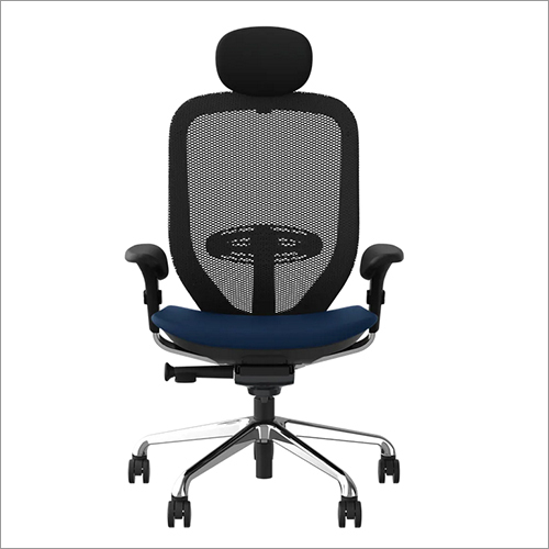 Ace Office Executive Chair - Aluminum Frame, Adjustable Height And Lumbar Support, Ergonomic Mesh Fabric, Modern Design In Multiple Colors