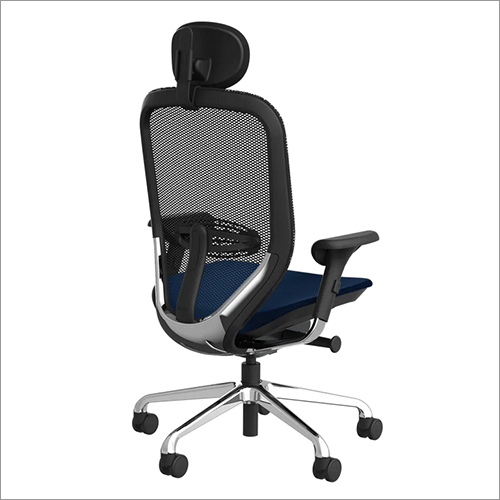 Ace Office Executive Chair - Aluminum Frame, Adjustable Height And Lumbar Support, Ergonomic Mesh Fabric, Modern Design In Multiple Colors