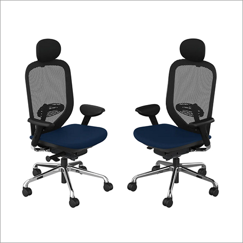 Ace Office Executive Chair - Aluminum Frame, Adjustable Height And Lumbar Support, Ergonomic Mesh Fabric, Modern Design In Multiple Colors