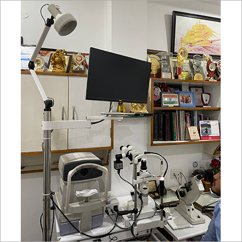 Slit Lamp Camera Attachment - Material: Stainless Steel