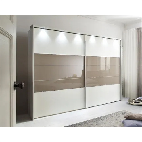White Sliding Modular Wardrobe