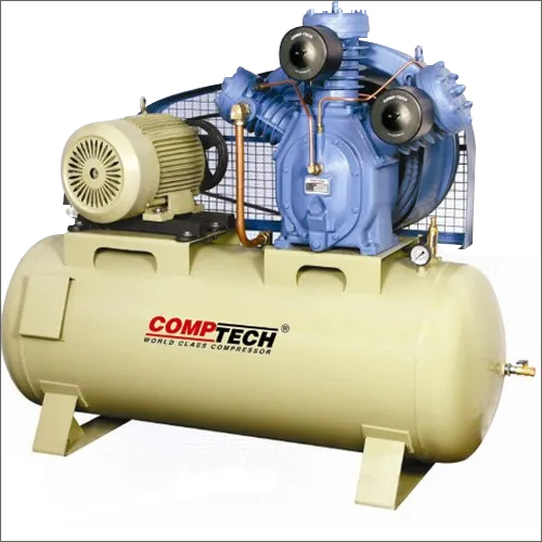 Industrial Air Compressor - Metal Build, Available in Various Sizes | New Condition, Electric Power Source, Limited Warranty