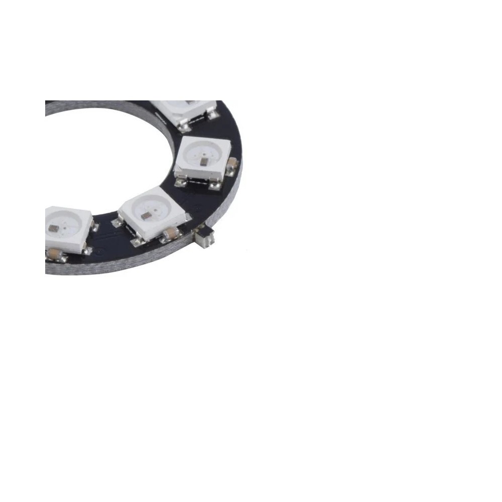 8 Bit Ws2812 5050 Rgb Led Built-in Full Color Driving Lights Circular Development Board