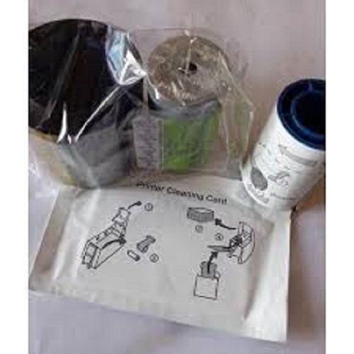 Data Card Ymc Kt-kt Ribbon - Multi Color, 534100-006-r 002 | Compatible With Id Card Printers, Includes Cleaning Kit, Ideal For Government Issuance